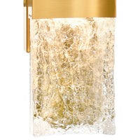 Lava Wall Lights Brass Integrated LED 20in