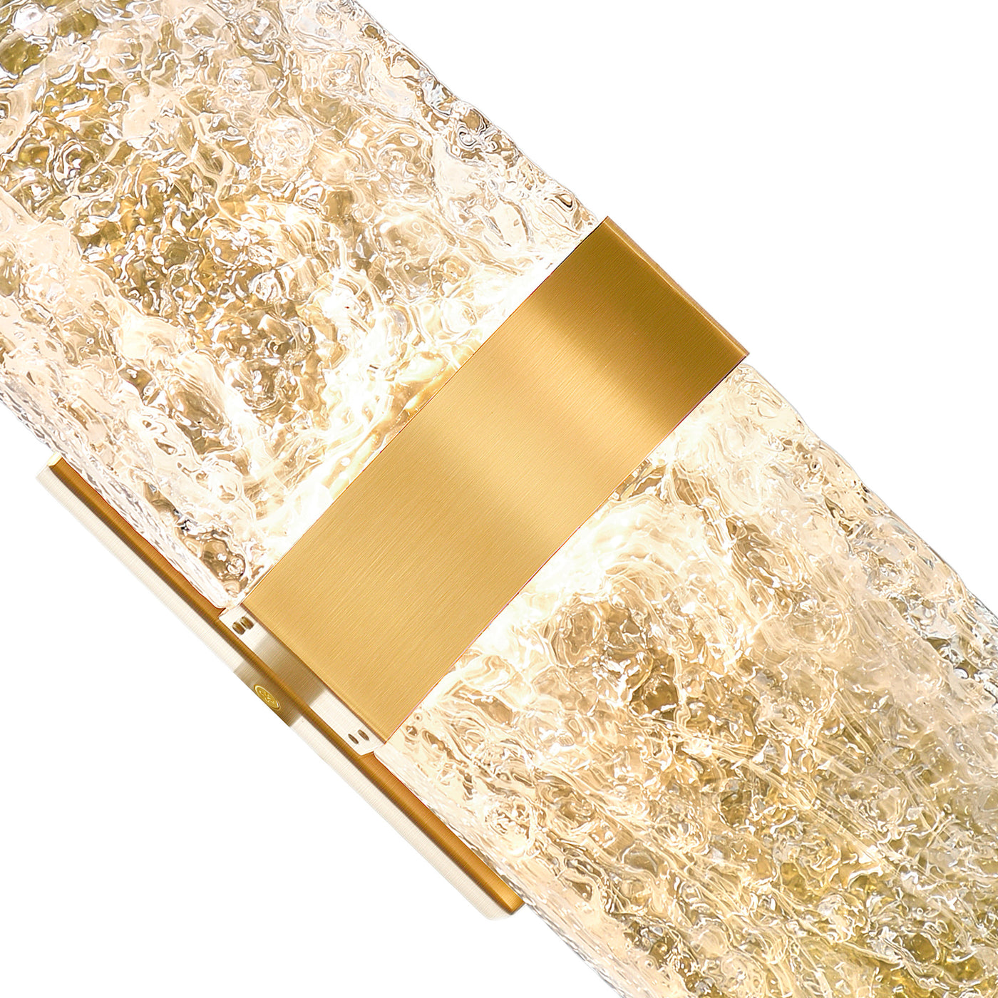 Lava Wall Lights Brass Integrated LED 20in