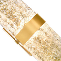 Lava Wall Lights Brass Integrated LED 20in