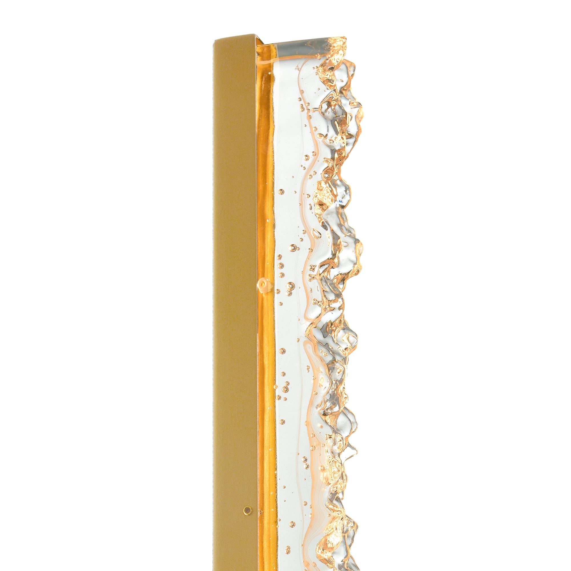 Stagger Chandeliers Brass Integrated LED 48in