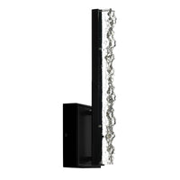 Stagger Wall Lights Integrated LED Black