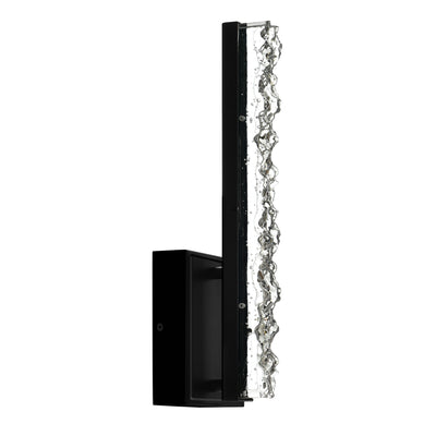 Stagger Wall Lights Integrated LED Black