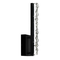 Stagger Wall Lights Integrated LED Black