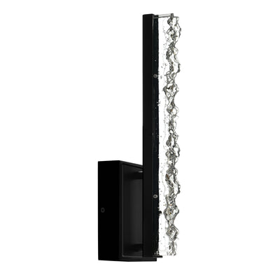 Stagger Wall Lights Integrated LED Black