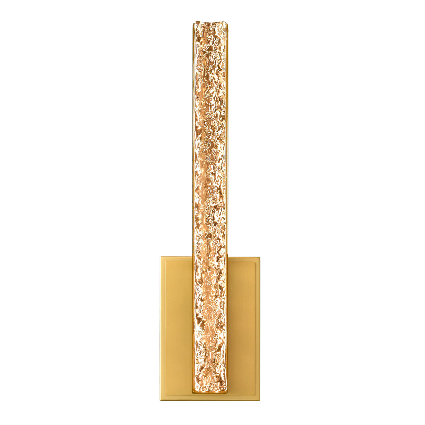 Stagger Wall Lights Brass Integrated LED
