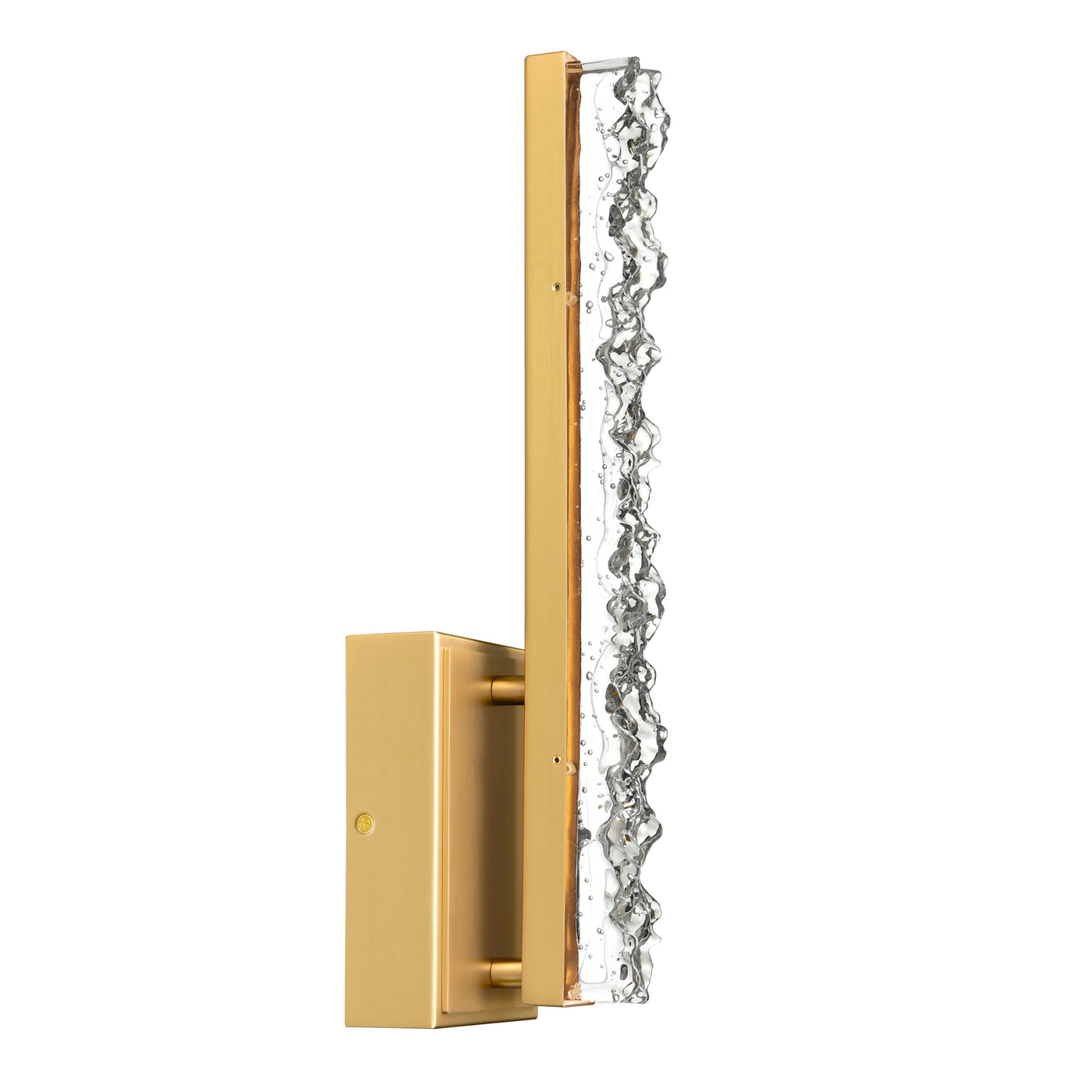 Stagger Wall Lights Brass Integrated LED