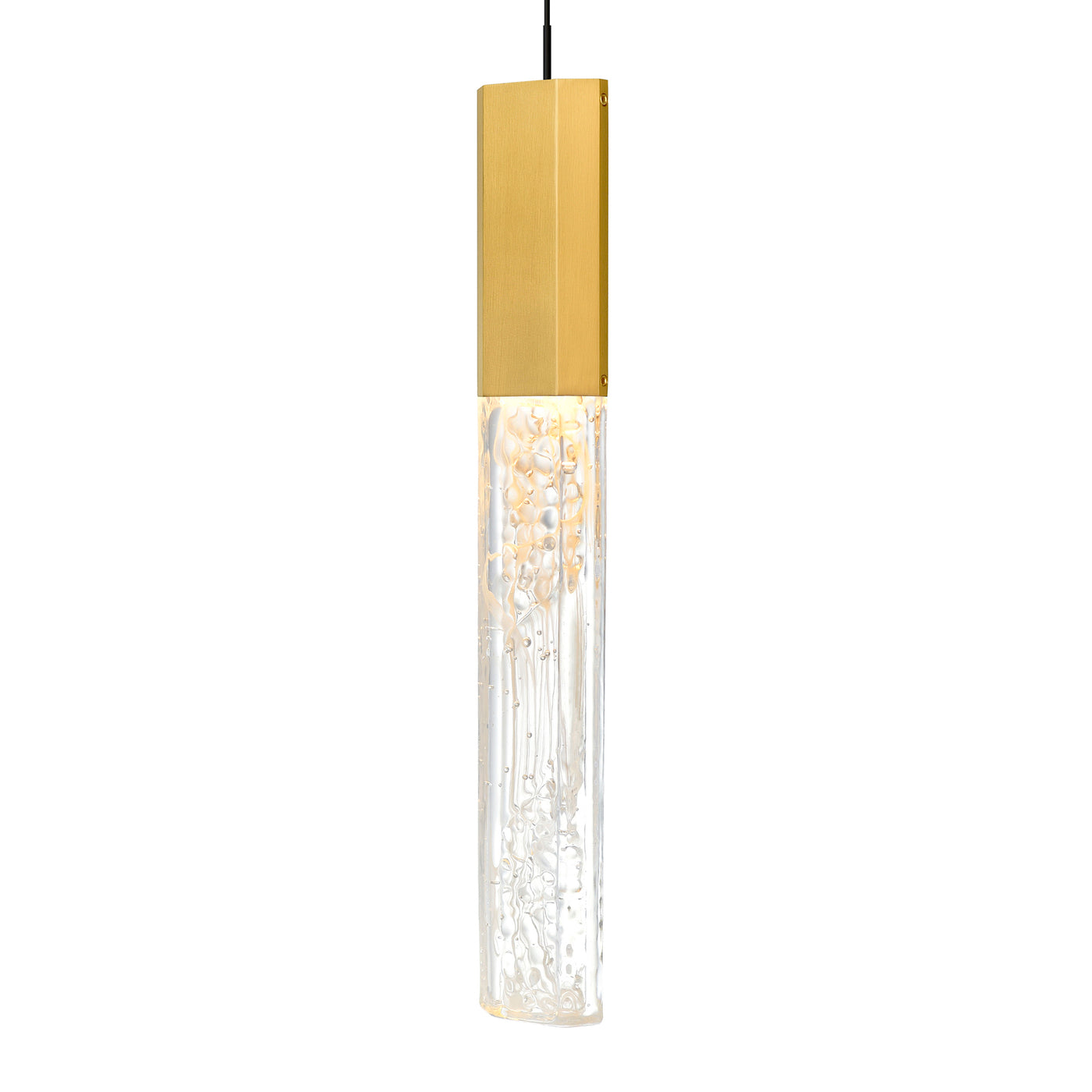 Greta Pendants Brass Integrated LED Modern
