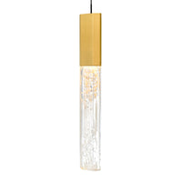 Greta Pendants Brass Integrated LED Modern