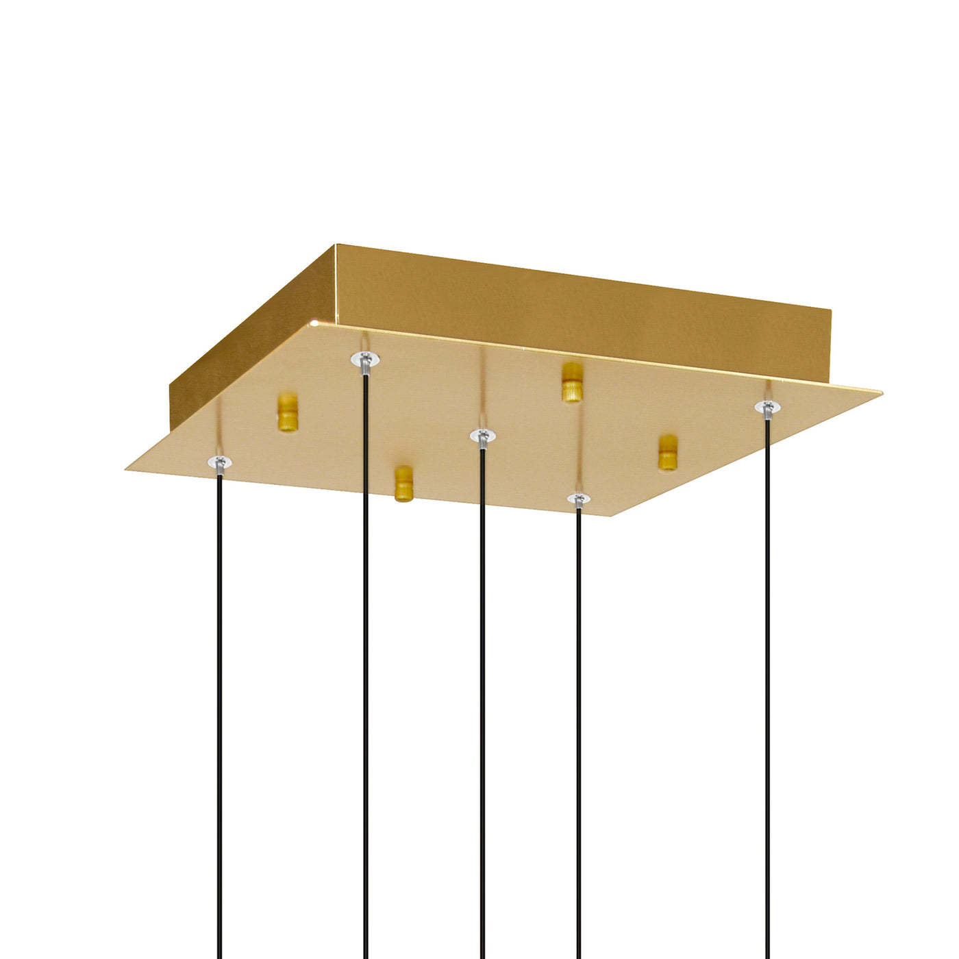 Greta Pendants Brass Integrated LED Modern