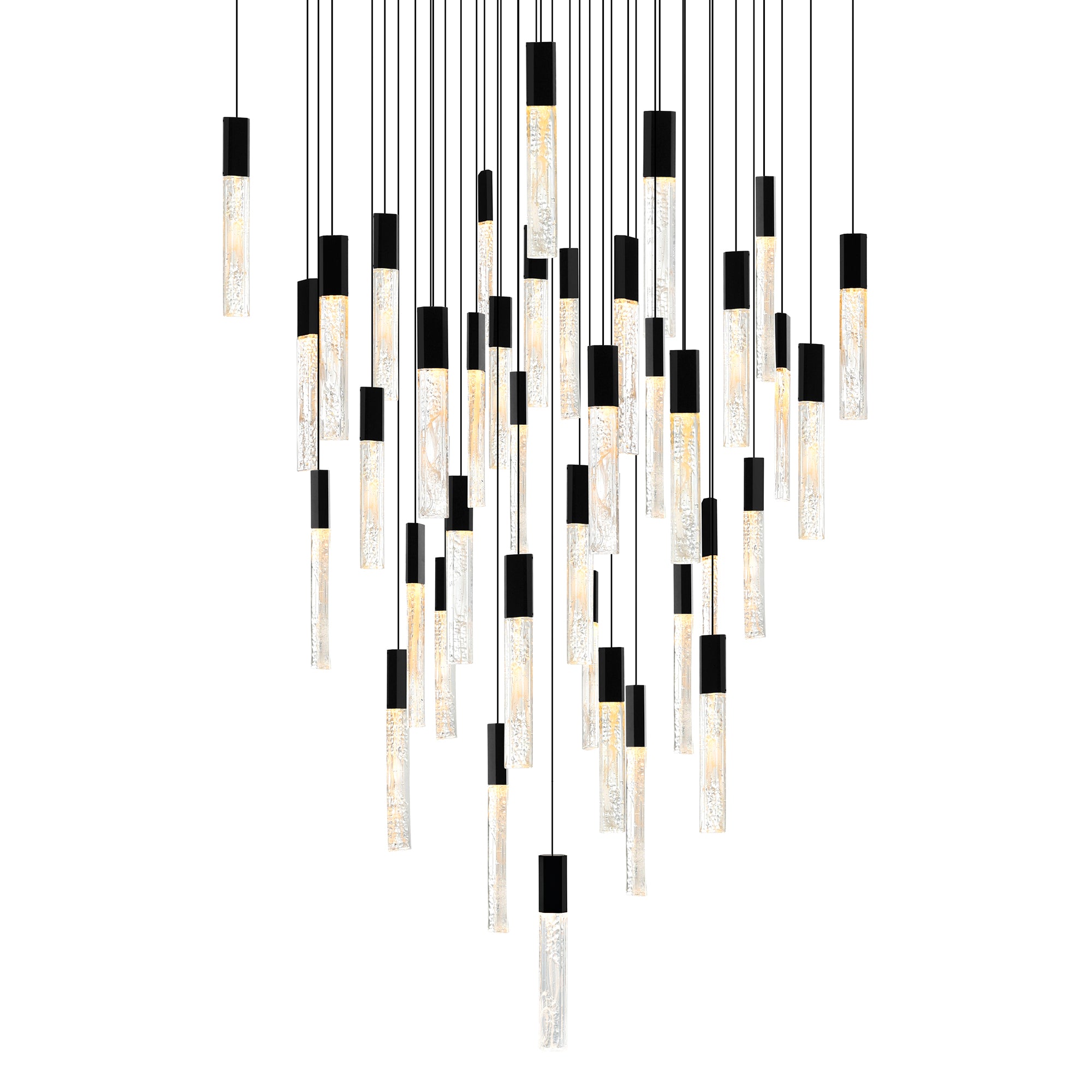 Greta Chandeliers LED Black 36in