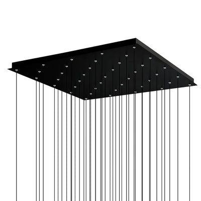 Greta Chandeliers LED Black 36in