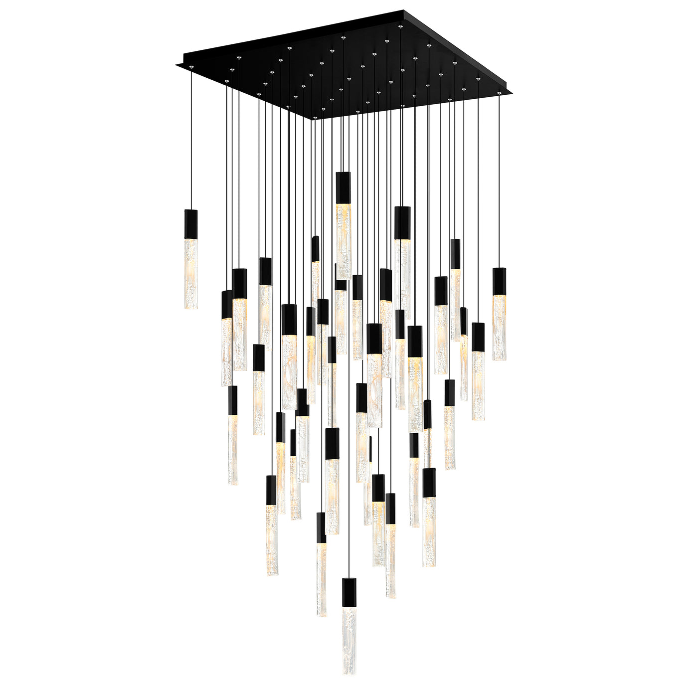 Greta Chandeliers LED Black 36in