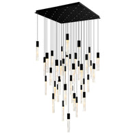 Greta Chandeliers LED Black 36in