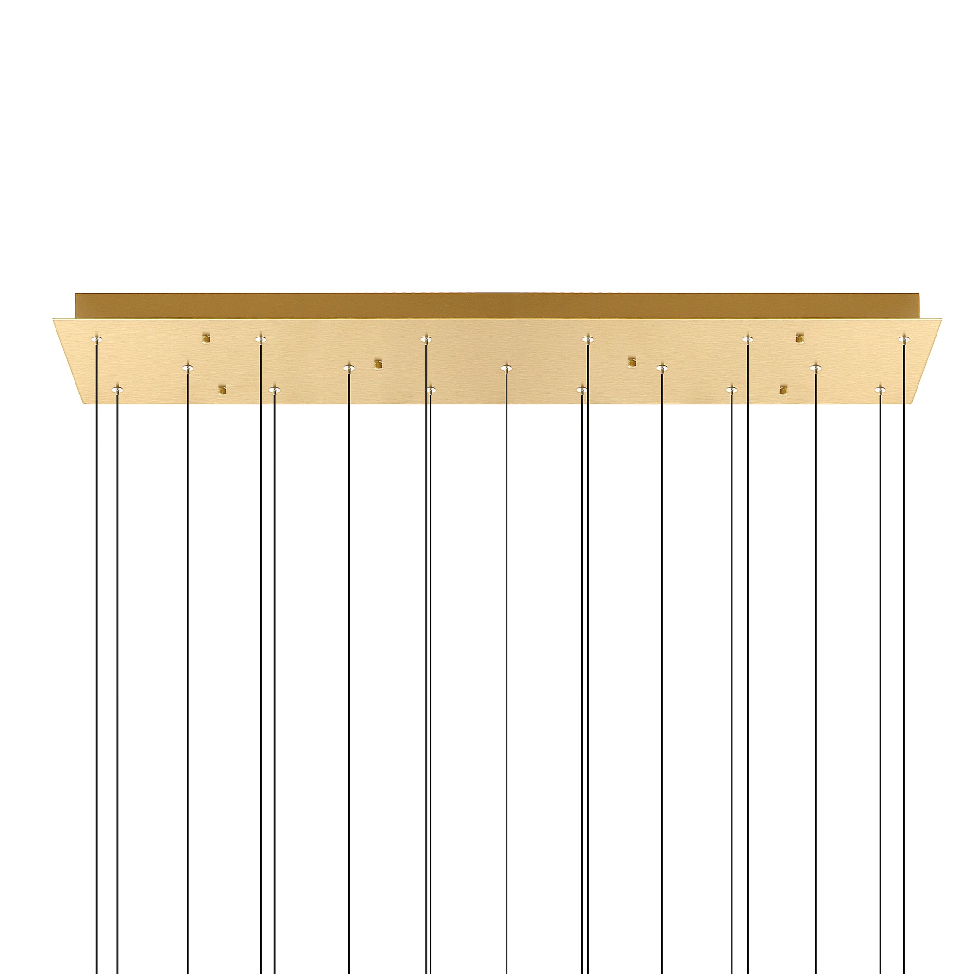 Greta Chandeliers Brass Finish LED 48in