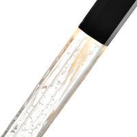 Greta Pendants 5in Black LED Metal Light
