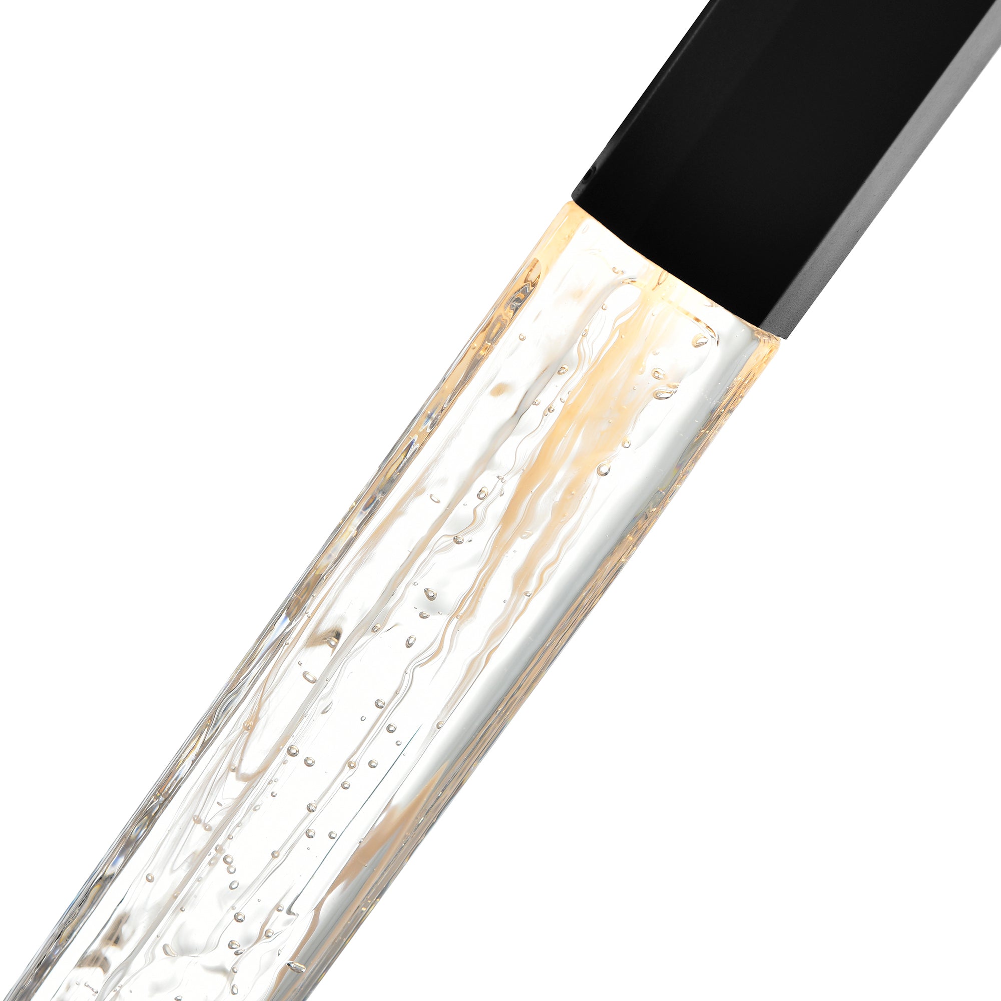Greta Pendants 5in Black LED Metal Light