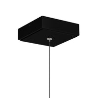 Greta Pendants 5in Black LED Metal Light