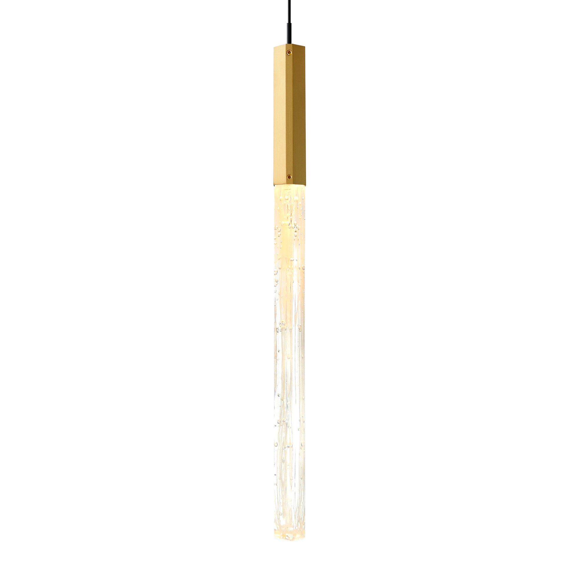 Greta Pendants LED Brass Glass Adjustable