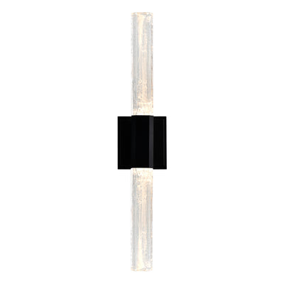 Greta Vanity Lights Integrated LED Black Finish
