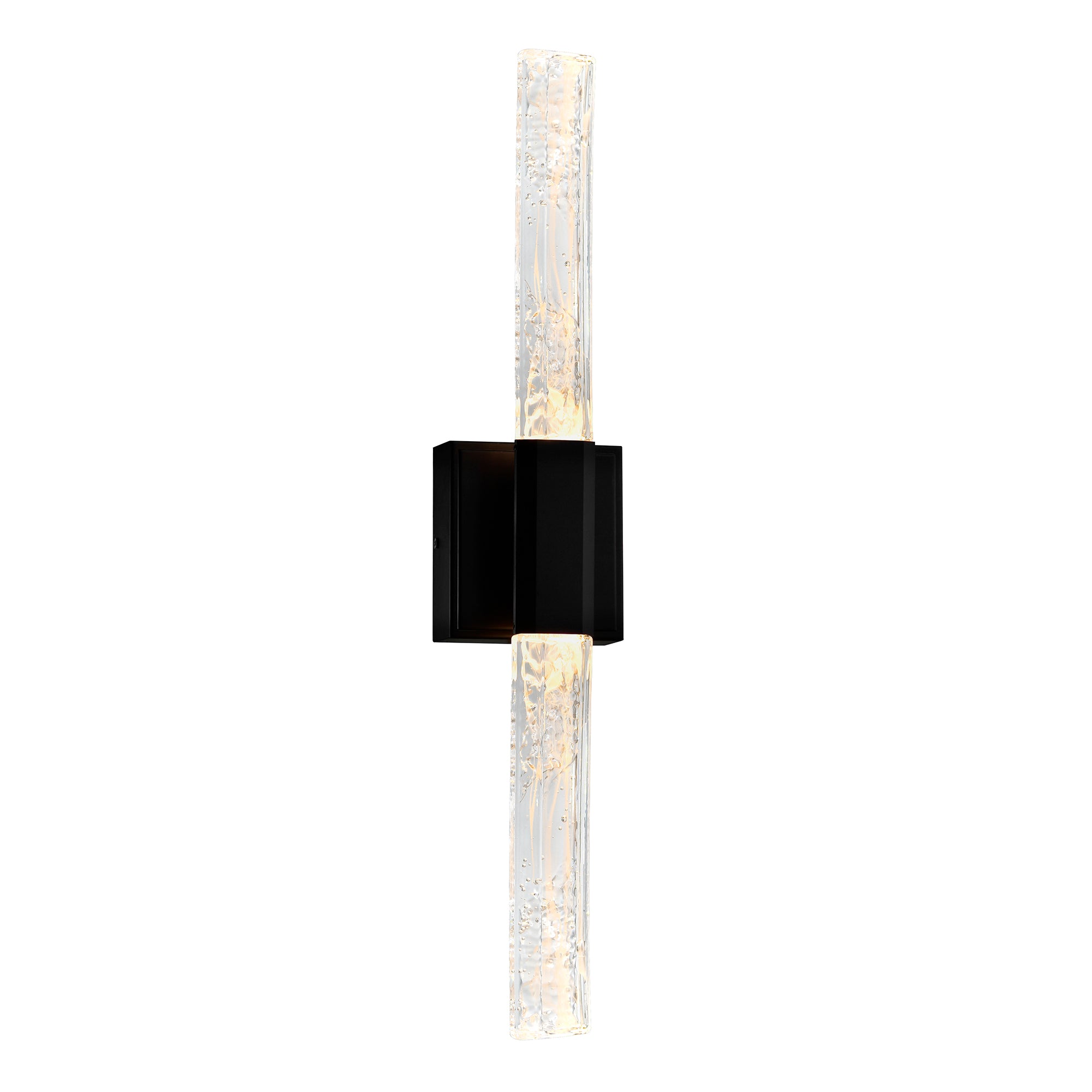Greta Vanity Lights Integrated LED Black Finish