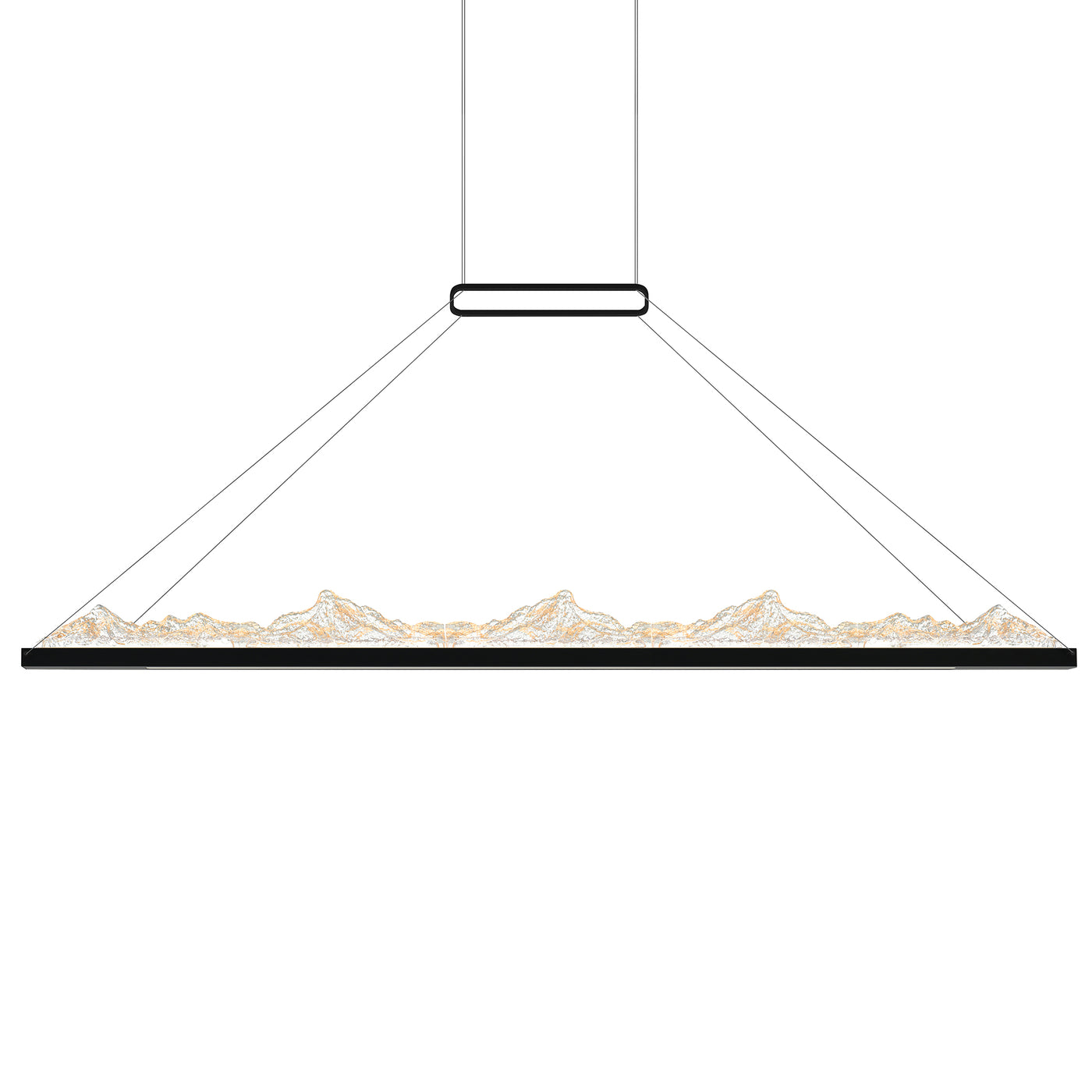 Himalayas Chandeliers 62 Inch Black LED