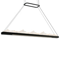 Himalayas Chandeliers 62 Inch Black LED