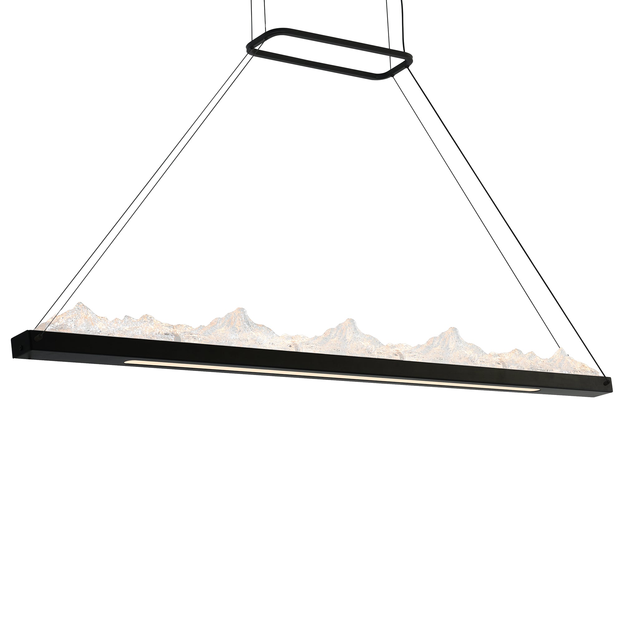 Himalayas Chandeliers 62 Inch Black LED