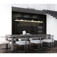 Himalayas Chandeliers 62 Inch Black LED
