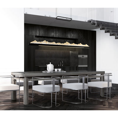 Himalayas Chandeliers 62 Inch Black LED
