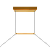 Himalayas Chandeliers Brass 62in LED
