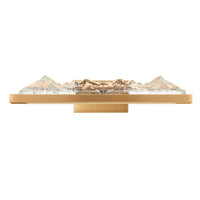 Himalayas Vanity Lights LED Brass 26in