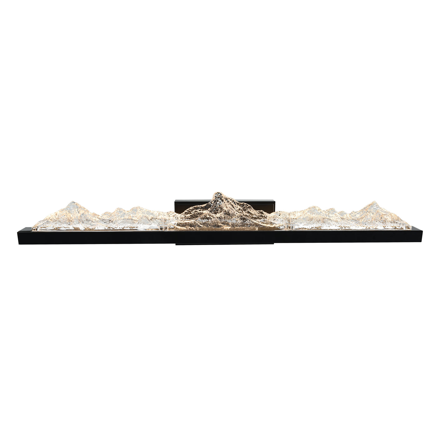 Himalayas Vanity Lights Black Finish LED