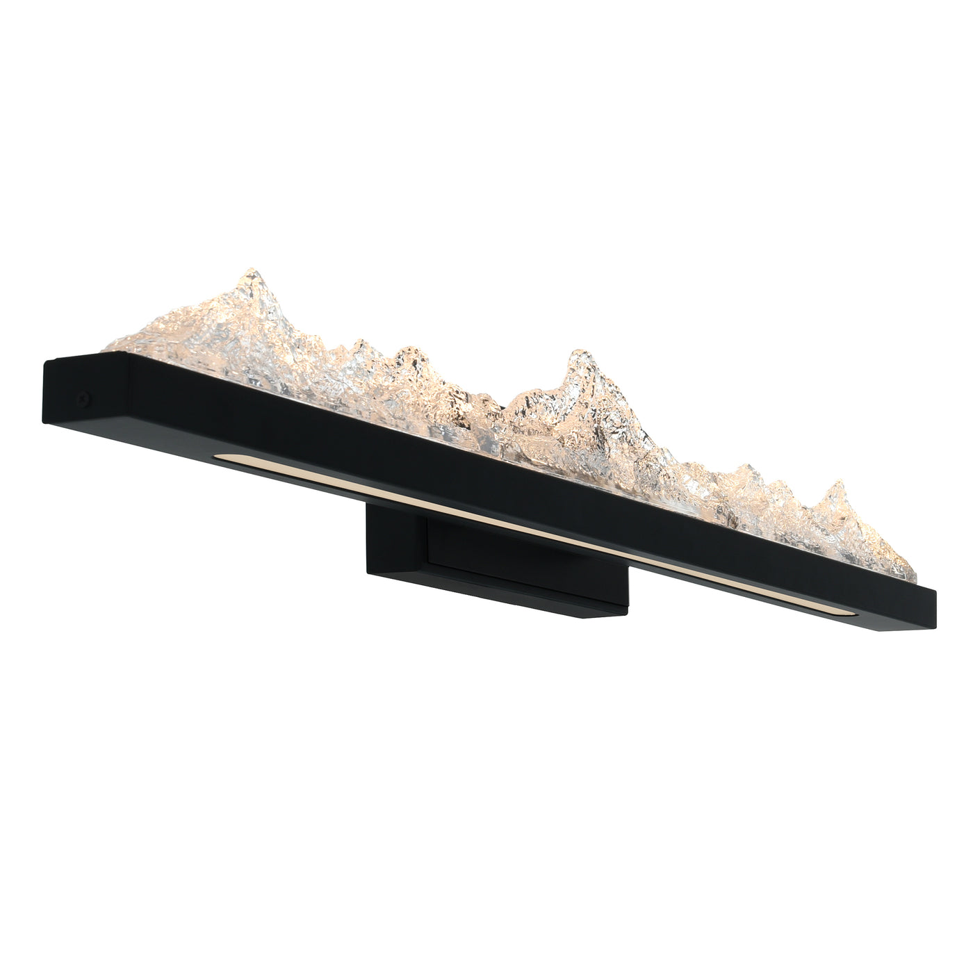 Himalayas Vanity Lights Black Finish LED