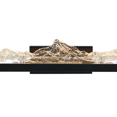 Himalayas Vanity Lights Black Finish LED