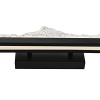 Himalayas Vanity Lights Black Finish LED