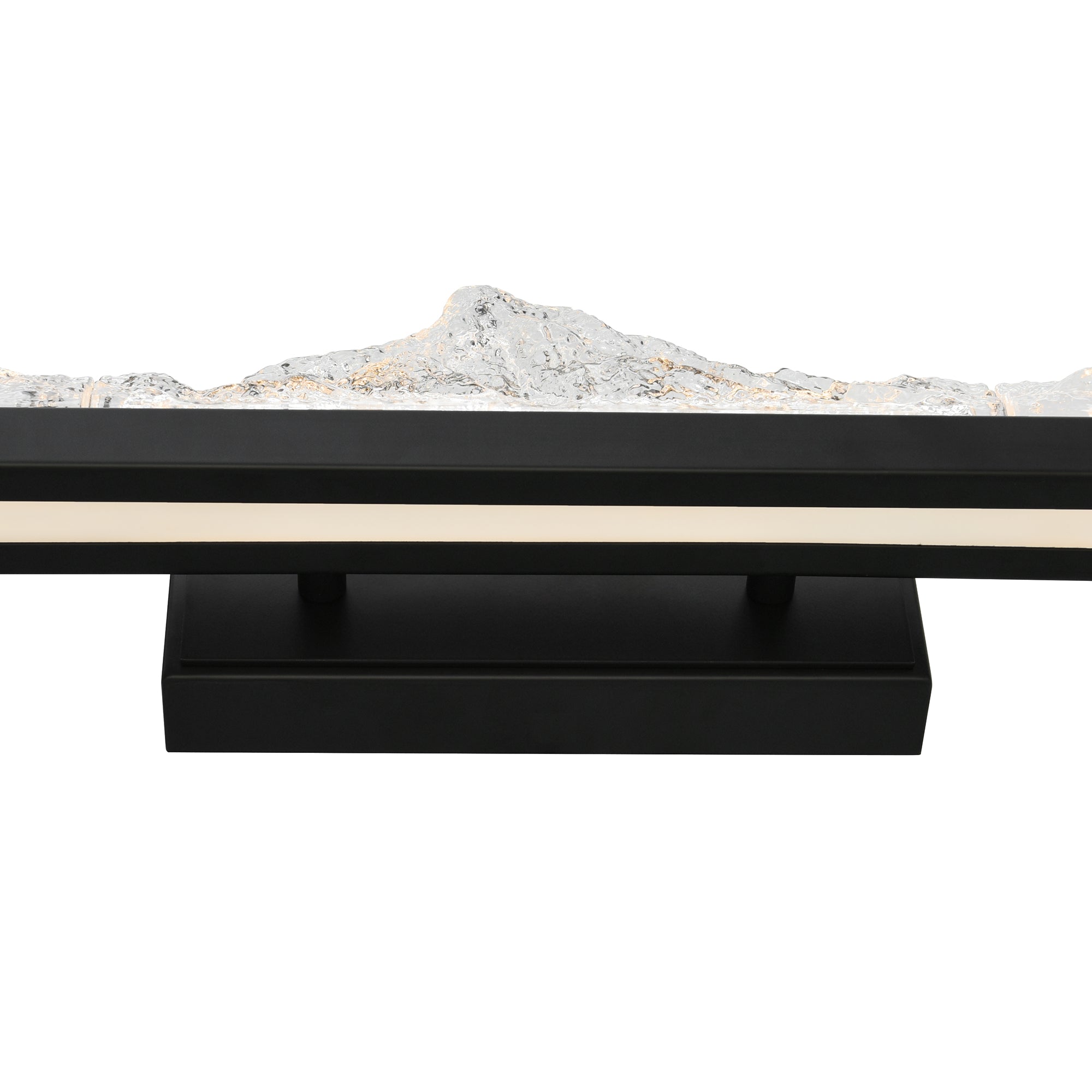 Himalayas Vanity Lights Black Finish LED