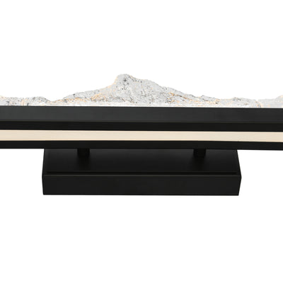 Himalayas Vanity Lights Black Finish LED
