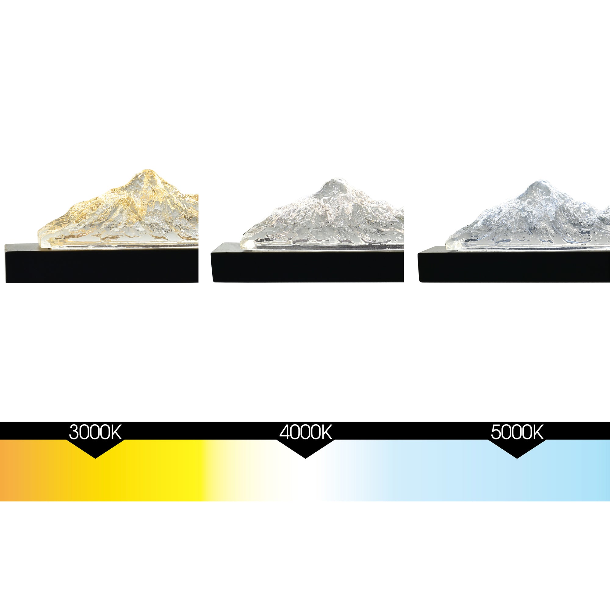 Himalayas Vanity Lights Black Finish LED