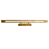 Himalayas Brass LED 36in Vanity Light