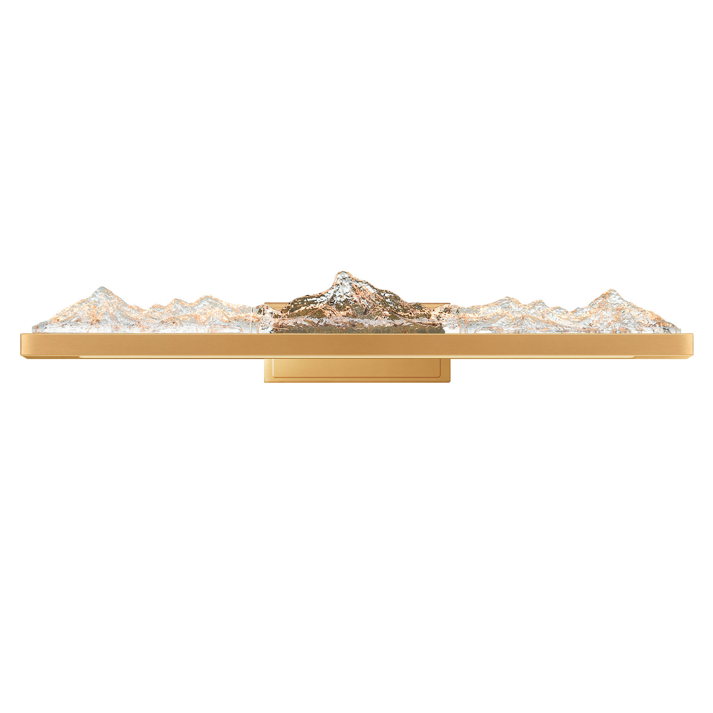 Himalayas Brass LED 36in Vanity Light