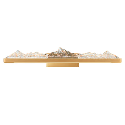 Himalayas Brass LED 36in Vanity Light