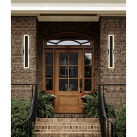 Malibu Outdoor Wall Lights Black Finish