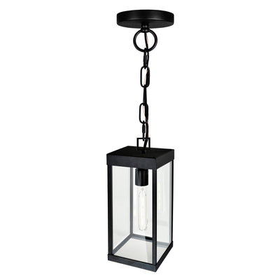 Windsor Outdoor Hanging Lights Black 1 Light