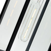 Windsor Outdoor Hanging Lights Black 1 Light