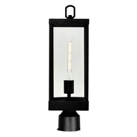 Windsor Outdoor Lantern Heads Black 1 Light