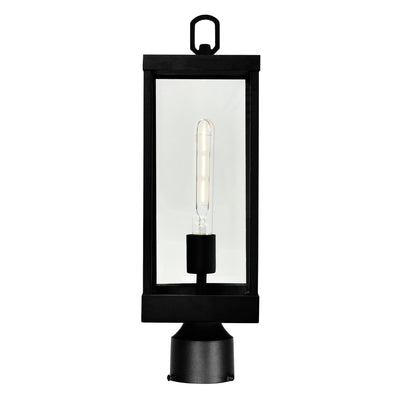 Windsor Outdoor Lantern Heads Black 1 Light
