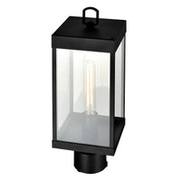 Windsor Outdoor Lantern Heads Black 1 Light