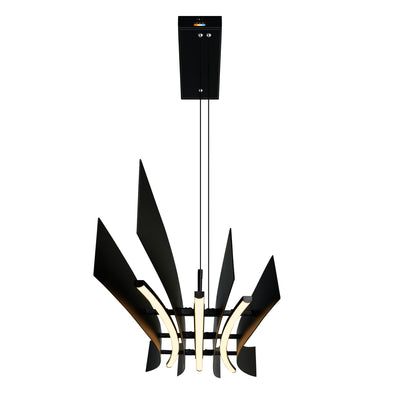 Candora Chandeliers Black 50in LED