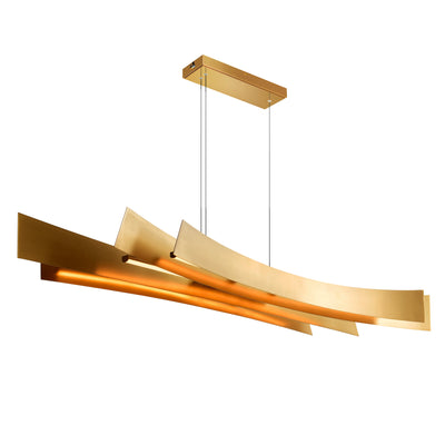 Candora Chandeliers 27 Watts Brass Finish