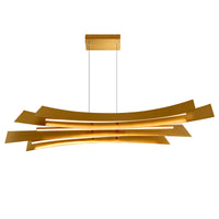 Candora Chandeliers 27 Watts Brass Finish